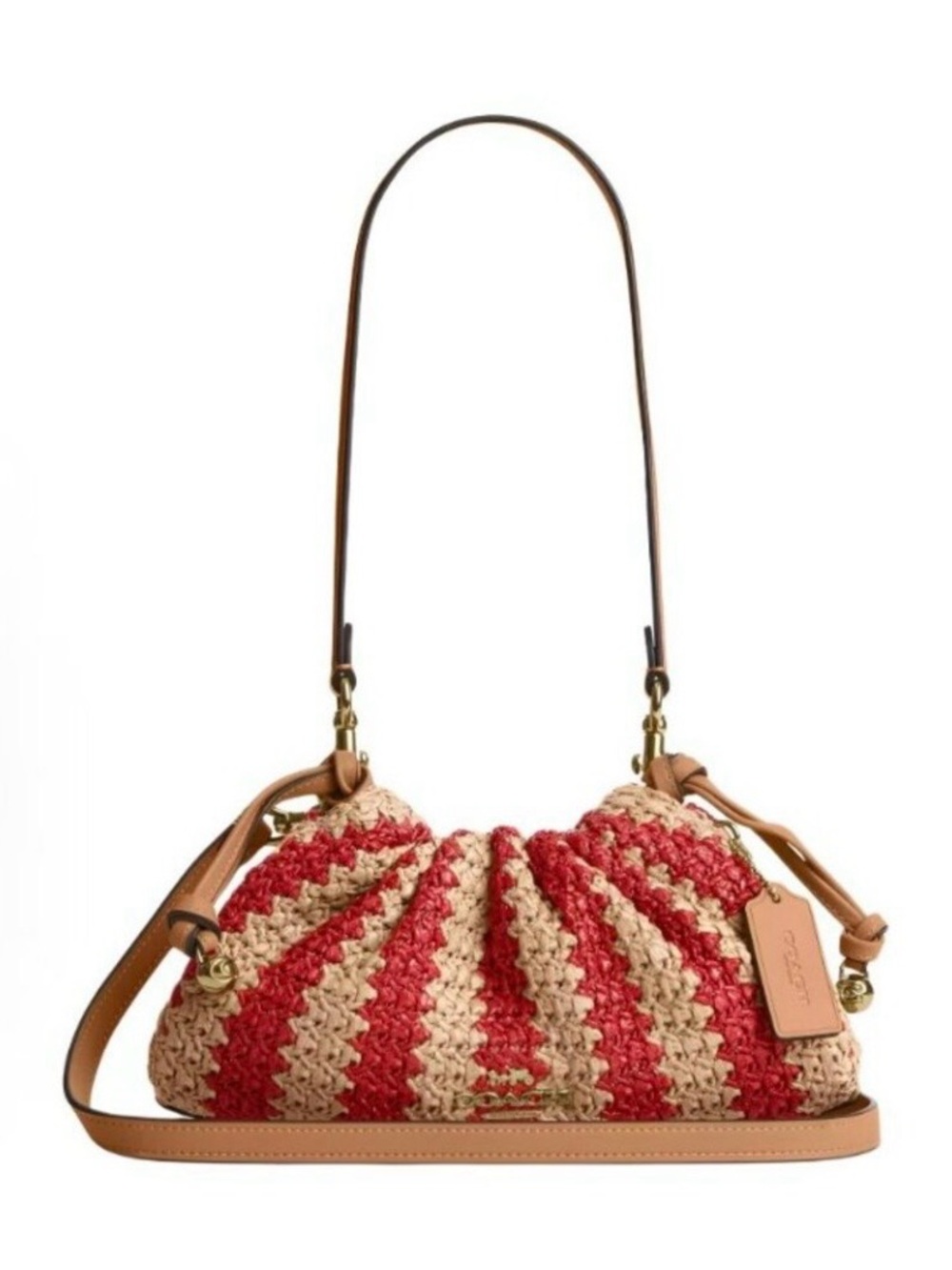 Coach Strap Straw Faye Shoulder bag